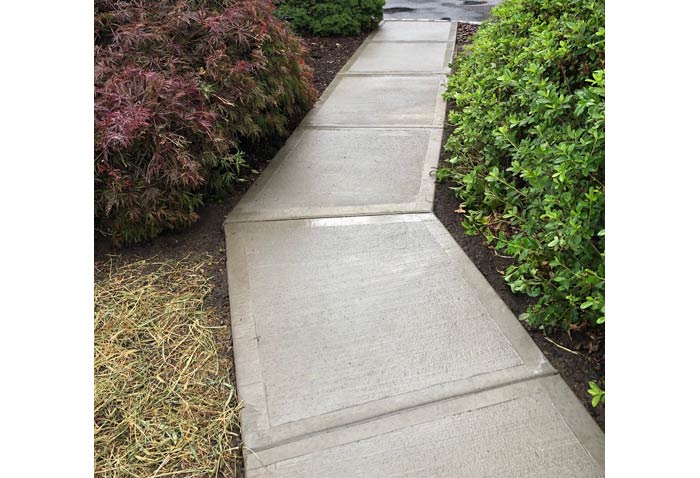 concrete sidewalk by NJ contractor Gio Masonry